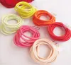 100pcs/lot 20 Colors Baby Girl Kids Tiny Hair Accessary Hair Bands Elastic Ties Ponytail Holder