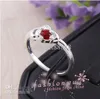 100 stks / partij Verzilverd Mix Stijl Rhinestone Crystal Rings Fit voor Bruiloft Verjaardag Graduation Party Mode-sieraden