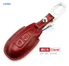 MUTI-COLOURE Lederen Autosleutel FOB COVER VOOR SUZUKI ALIVIO SX4 SWIFTE GRAND VITARA KIZASHI S-CROSS KEYRING SLEUTEL HOUDER Auto-accessoires