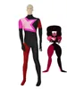 Free Shipping Garnet From Steven Universe Female Superhero Catsuit Cosplay Halloween Costume Zentai Suit