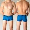 Neue Herren-Sexy-Unterwäsche, H-Q-Baumwoll-Boxershorts, breiter Gürtel, Jitu-Gay-Four-Shorts, bequeme Sweat-Shorts