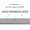 Double Row T8 Integrated Tube Lights , Frosted Milky Cover , 1Ft 2Ft 3Ft 5Ft 6Ft 8Ft , 3000K 4000K 5000K ,Double Linner Bar Lights