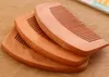 Gratis frakt Träkam Naturhälsa Cherry Wood Comb Anti-Static Care Cherry Wood Comb