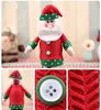 3PCS Christmas Home Decoration Supplies Christmas Bottle Sets Wine Bottle Cover Christmas Wine Cover