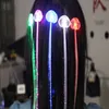 Led Haar Flash Braid Haar Dekoration Faser Leuchtenden Zopf für Halloween Weihnachten Geburtstag Hochzeit Party Urlaub Weihnachtsgeschenk