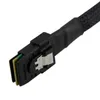 Mini SAS do kabla SATA Dada Transfer Mini SAS 4I SFF-8087 36P 36-Pin Męski do 4 SATA 7-PIN Kabel adaptera rozdzielacza 0.5meters