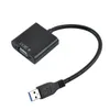 USB 3.0 do VGA Multi-Display Adapter Converter Zewnętrzny Wideo Karta Graficzna Bezpłatna DHL Shipping