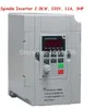 무료 배송, 스핀들 인버터 2.2KW, 220V, 10A, 3HP, 주파수 변환, 단일 220V 출력 3 상 220V 2.2KW 변환기