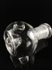 Hosahs Classics Clear Smoking Bowl Partihandel 2st/Lot Glass på 18 eller 14,5 mm Kvinnlig fog för manlig oljeriggbubblare