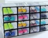 2016 Nowe Plastikowe Przezroczyste Szuflad Case Case Shoe Storage Organizer Stackable Box Storage Box Bins Free Shipping