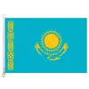 bandera de kazajistán