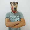 New Cosplay Cartoon Dog Mask Maschera in lattice Full Face Halloween Party Mask Animal Head Carnival Party Costume Novità regalo spedizione gratuita