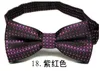 Gravata infantil Bebê bowknot Pet Neck Tie 18 cores para o menino menina gravatas Presente de Natal Livre FedEx DHL TNT