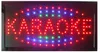 Yeni LED Karaoke Işareti Yeni Coming 10x19 inç Kapalı Ultra Parlak Yanıp Sönen Customed Karaoke Mağaza LED Işareti