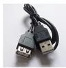 USB 2.0 En manlig till kvinnlig förlängning 0,8m 3ft USB till USB-kabel Billiga kabel från 800pcs