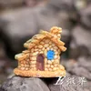 4 pezzi Summer Beach Sandy House Resin Craft Home Firy Mini Accessori da giardino Microlandchafts Gonme Decoration Tool66630637