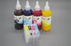 T2001 T2002 T2003 T2004 Sublimation ink kit for Epson WF-2520 WF-2530 WF-2540 XP-400 XP-300 XP-200 inkjet printer;(4*100ml + 4 refill carts)