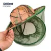 3pcs/Lot Camouflage Mosquito net outdoor fishing hat Beekeeping Flying Insects Prevention Cap Bucket Hat Bee bug mesh hat free shipping
