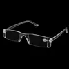 plastic rimless glasses