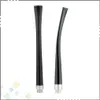 Lange Mondstuk Acryl Drip Tip Zwarte Kleuren Voor Lezen 510 E CIG Atomizer Hoge Kwaliteit Nieuwste Drip Tip 134mm DHL GRATIS