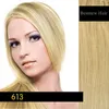 100g 18quot 20quot 22quot 613 Bleach Blond INDIAN REMY Human Micro Ring loop Hair Extension 1gs 5A Grade Indian Hair Exten1003915