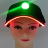 Cappelli da festa alla moda con luci a LED Berretti da baseball Cappello da sole da viaggio Varible Rich Colors Regolazione Tappi