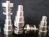 Universele titanium nagels 10mm 14mm 18mm gezamenlijke mannelijke en vrouwelijke domeloze nagel GR2 verstelbaar voor glazen bongs waterleidingen rigs