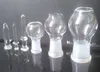 3 styles bol en verre dôme en verre avec clou 10mm 14.4mm 18.8mm dôme + bol en verre à ongles 10mm 14mm 18mm joint en verre pour bang en verre