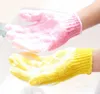Fabrikspris Exfoliating Glove Skin Body Bad Dusch Loofah Sponge Mitt Scrub Massage Spa