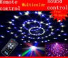 Yeni! LED Ses Sahne Aydınlatma Disko Kristal Sihirli Top Lazer Işık Işın Işıkları Bar KTV Düğün Lazer Par Işık Flaş Efektleri