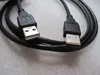 Zwart 1.5m 3M USB 2.0 Mannelijk naar Mannelijke M / M Extension Computer Extension Connector Adapter Kabelkabel Draad