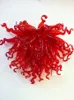 OEM 입 블로운 붕규산 램프 Sconce 공예 빨간색 유리 벽 램프 중국 예술 공예품