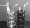 Olie Drum Glas Bong Olie Rig Recycleer Glas Water Pijp met 14mm Glas Roken Pipe Glas Rig Hookahs