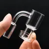 Terp Vacuum Quartz Banger Domeless Nail For Smoking sluper Glass Bongs 10mm 14mm 18mm Male Female Joint Dab Rig card cap