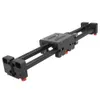 Fotocamera DSLR Freeshipping Compatta Pista a scomparsa Dolly Slider 50 centimetri Rail Shooting Stabilizzatore video 100 cm Distanza effettiva scorrevole