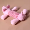 Hot Dog jouet animal de compagnie chiot en peluche son mâcher couineur cochon éléphant canard jouets YC0042