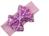 15% Off Hot Sale 15st Fashion Barn Stora Sequined Bow Hårband Baby Hår Julprodukter Hår Tillbehör Drop Shipping