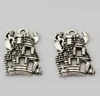 Hot ! 300PCS Fashion Antique Silver Zinc Alloy *CUTE HAUNTED HOUSE GHOST* Charms Pendant 14*20mm DIY Jewelry