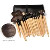 Högkvalitativa 24PCS Professionella makeupborstar Make Up Cosmetic Brush Set Kit Tool med Retail Soft Case