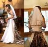 2018 Camo Cased Wedding Véils Made Made Selling 2 Camadas Comprimento do cotovelo Véus baratos para Bride5883576