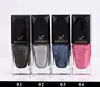 Ny yta Crystal Sand Nail Polish Scrub Nail Lacquer Långvarig Glänsande Emalj Paint 10ml Gratis frakt