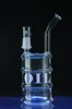 2015 Mini-Rig-Ölfass-Rig-Glas-Bong-Öl-Rig-Recycling-Glas-Wasserpfeife mit 14-mm-Außengelenk-Glaspfeife