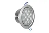 LED zagłębione światła 36W 21W 15W 12W 9W LED LED Sufit Lampy Dimable Dimable Led Down Lights Ciepły Czysty Zimny ​​Biały