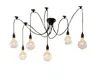 E27 Drop Light Vintage Net Spider Eetkamer Hanglampen Creatieve Bar Hanglamp Mode DIY Cafe Fairy Hanglamp (geen gloeilampen)