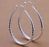 30 Styl 30 Par / Lot Biżuteria Wysokiej Jakości 925 Sterling Silver Ear Clip Ear Hoop Kolczyki Moda Prezenty Hyperbole Big Ear Ring