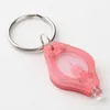 F5 LED Bulb Thumb LED Colorful Light Keychains Rainbow Color Changing 22000 mcd LED Flashlight Keychain