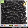 Bellahair 8a Water Wave 8-30inch Brazilian Virgin Extensions Natural Color 3PCS/LOT HUMAN BUNDLES 300G/LOT