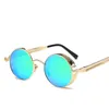 Round Metal Sunglasses Steampunk sunglasses for men and women Fashion Glasses Sun glasses Comfortable and comfortable to wear