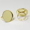 Beadsnice ID 24102 Ring Base Blanks Fashion Brass Bezel Ring Setting For Jewelry Making 4855483