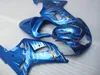 Anpassade Bodykits för Suzuki GSXR 600 750 00 01 02 03 Fairing Kit GSXR600 GSXR750 2001 2002 2003 Fairings Kits Dekaler